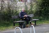 One of the regulars at Aylestone Mill locks.
